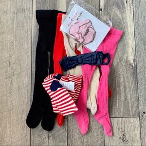 Baby/toddler girl tights and hard bands